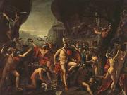 Jacques-Louis David Leonidas at thermopylae (mk02) china oil painting reproduction